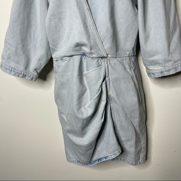IRO Paloa light blue denim dress sz EUR 38 US 6 - Picture 10 of 14